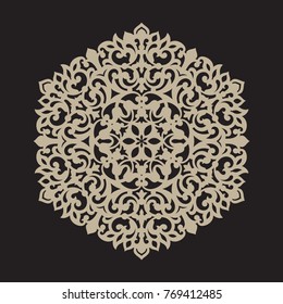 Mandala. Ethnic motifs