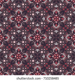Mandala. Ethnic motifs vector seamless pattern