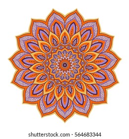 Mandala. Ethnic round ornament. Element for your design. Vector art