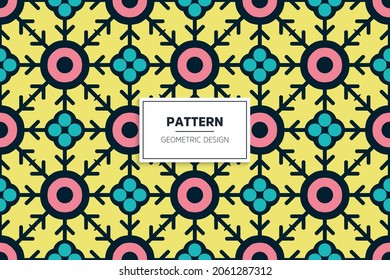 mandala ethnic seamless pattern design