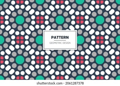 mandala ethnic seamless pattern design