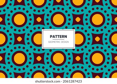 mandala ethnic seamless pattern design