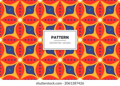 mandala ethnic seamless pattern design