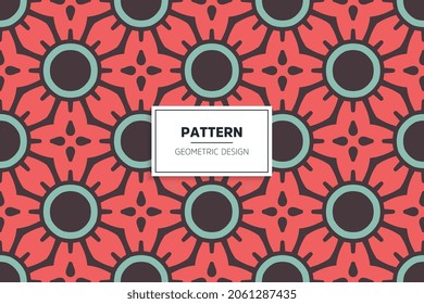 mandala ethnic seamless pattern design