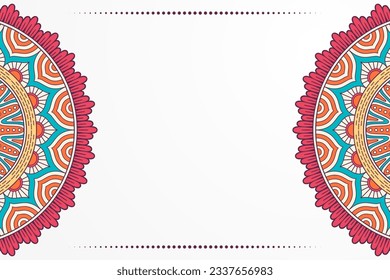 Mandala Ethnic style background design