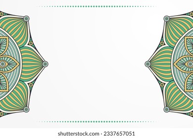 Mandala Ethnic style background design