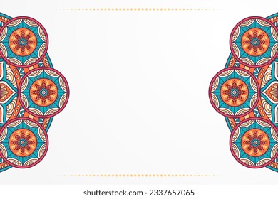 Mandala Ethnic style background design