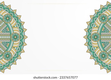 Mandala Ethnic style background design