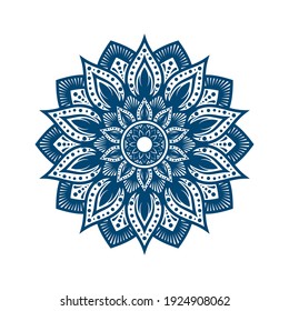 Mandala floral against a luxurious ornamental background. Mandala designs for business cards, greeting cards, wedding invitations, gift vouchers,   fashion designs. Vector illustration.