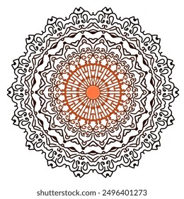 Mandala Blumenmuster Design