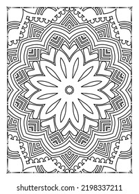 Mandala Floral Coloring Page Adults KDP
Adult Mandala Coloring Page KDP Interior.
Mandala Coloring 