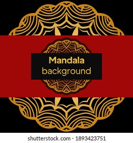 Mandala floral pattern Arabic Islamic east style. For print, poster, card, brochure, flyer. Vector illustration