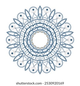 Mandala Blumenmuster für Hintergrundgrafik