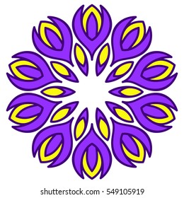 mandala, floral pattern.Vintage decorative elements. Hand drawn. Islam, Arabic, Indian, ottoman motifs. Decorative element for design. idea for greeting cards, invitations, prints, textiles, tattoo