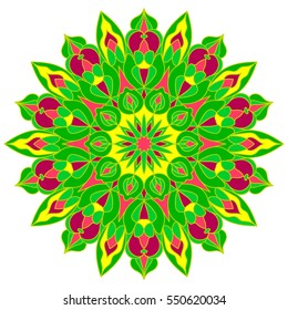 mandala, floral pattern.Vintage decorative elements. Hand drawn. Islam, Arabic, Indian, ottoman motifs. Decorative element for design. idea for greeting cards, invitations, prints, textiles, tattoo