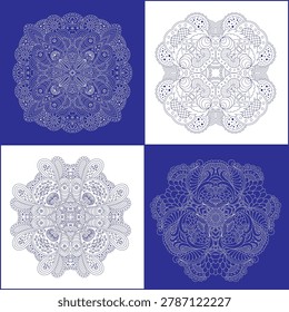 MANDALA FLORAL SEAMLESS PATTERN 31