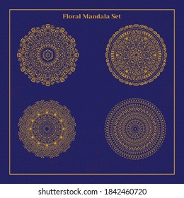Mandala Floral Set Luxury Look