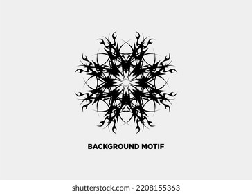 MANDALA FLOWER BACKGROUND PATTERN ART