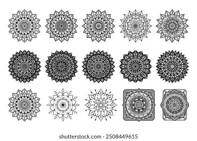 Mandala Flower Coloring Page KDP Bundle