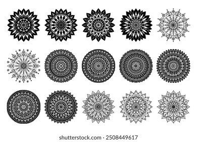 Mandala Flower Coloring Page KDP Bundle