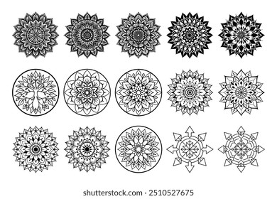 Pacote KDP para colorir Mandala Flower