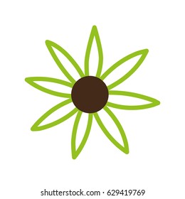 Mandala flower design