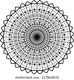 Mandala flower design. mandala svg design. svg
