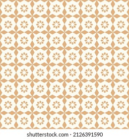 Mandala blüht geometrisches Farbmuster. Nahtlose Vektorhintergrund, Vektorgrafik