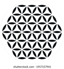 Mandala Flower of Life, Мандала цветок жизни

