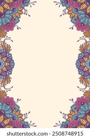 Mandala Blume Muster Illustration Design