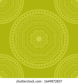 Mandala Flower. Vintage decorative elements. Eastern drawing. Vector illustration for web design or print.
