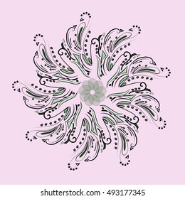 Mandala font for printing