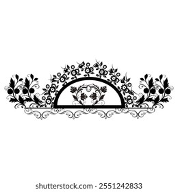 Mandala and frame design , flower mandala design, islamic mandala design 