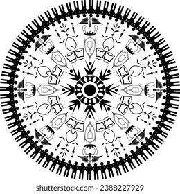 mandala free vector design download
