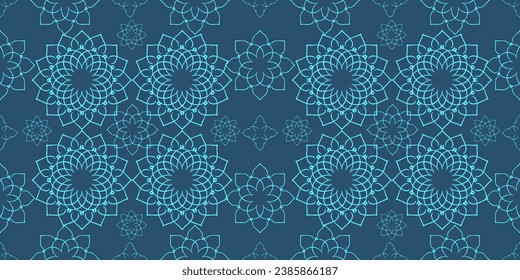 mandala geometri ornamnet art muster abstrakter hintergrund