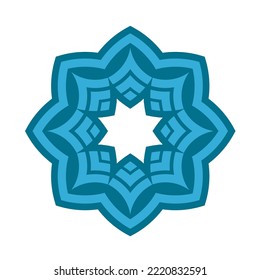 mandala geometric circle pattern  celtic maze ornament. tribal tattoo