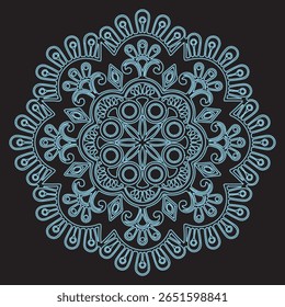 A mandala is a geometric design that symbolizes the universe, balance, and harmony. Often used in spiritual and meditative practices, each mandala tells a unique story through its intricate patterns