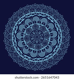 A mandala is a geometric design that symbolizes the universe, balance, and harmony. Often used in spiritual and meditative practices, each mandala tells a unique story through its intricate patterns