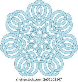 A mandala is a geometric design that symbolizes the universe, balance, and harmony. Often used in spiritual and meditative practices, each mandala tells a unique story through its intricate patterns
