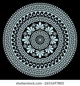 A mandala is a geometric design that symbolizes the universe, balance, and harmony. Often used in spiritual and meditative practices, each mandala tells a unique story through its intricate patterns
