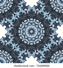 mandala geometric lace ornament. Vector seamless pattern. Modern stylish design. for design, wallpaper, invitation.