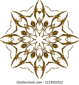 Mandala Gold background abstract vector element decoration decorative. This is an Mandala Gold  Gradation that we created ourselves, and this icon we market to you, you can use for commercial