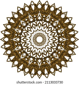 Mandala Gold background abstract vector element decoration decorative. This is an Mandala Gold  Gradation that we created ourselves, and this icon we market to you, you can use for commercial