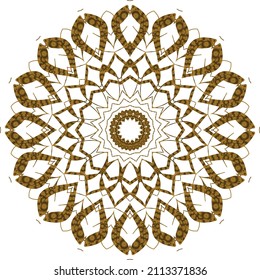 Mandala Gold background abstract vector element decoration decorative. This is an Mandala Gold  Gradation that we created ourselves, and this icon we market to you, you can use for commercial