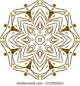Mandala Gold background abstract vector element decoration decorative. This is an Mandala Gold  Gradation that we created ourselves, and this icon we market to you, you can use for commercial