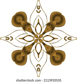 Mandala Gold background abstract vector element decoration decorative. This is an Mandala Gold  Gradation that we created ourselves, and this icon we market to you, you can use for commercial