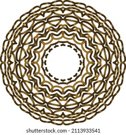Mandala Gold background abstract vector element decoration decorative. This is an Mandala Gold  Gradation that we created ourselves, and this icon we market to you, you can use for commercial