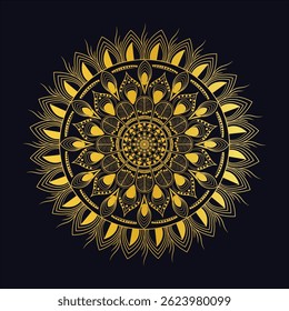 Mandala, Golden Mandala, Luxury Mandala, Mandala Vector