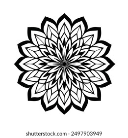 Mandala with Gradient Color Transitions vector , Mandala with Gradient Color Transitions  line art , Mandala design