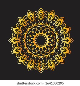 Mandala Graphic design for art, illustration,Henna, Mehndi, tattoo, decoration. Decorative ornament in ethnic oriental style. Coloring book page and any other kind of design